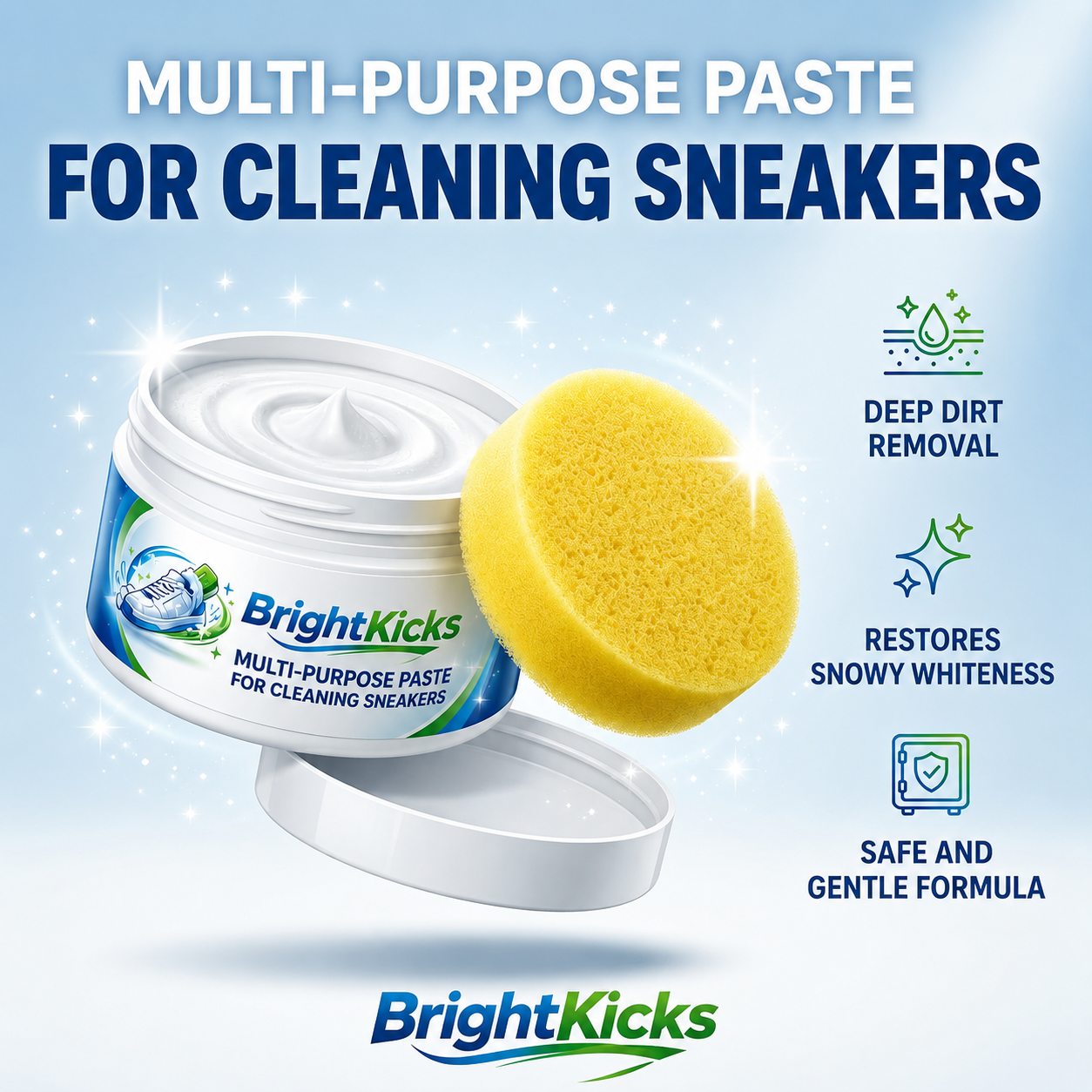 BrightKicks™- Regeneration and Whitening for Shoes