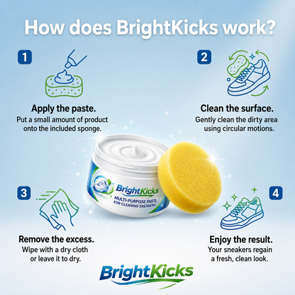 BrightKicks™- Regeneration and Whitening for Shoes